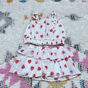 Cat & Jack Strawberry Set